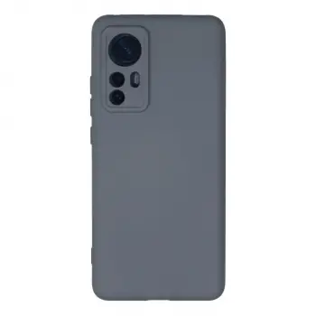 Mi 12 Kılıf Nano içi Kadife Silikon - Gri