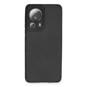 Mi 13 Lite Kılıf Loop Deri Silikon - Siyah