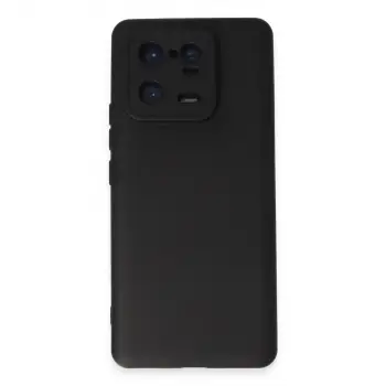 Mi 13 Pro Kılıf Nano içi Kadife Silikon - Siyah
