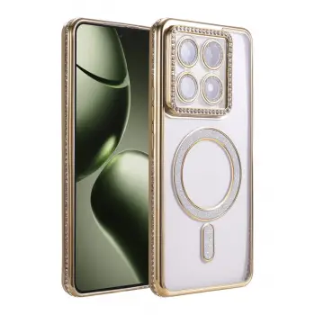 Mi 14T Pro Joke Simli Magneticsafe Kılıf - Gold