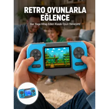 Mini Arcade Oyun Konsolu Hafif Taşınabilir Çocuk Hediyelik