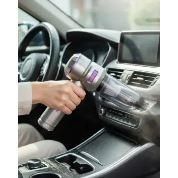 Mini El Süpürgesi Ev Araç Ofis Çok Amaçlı