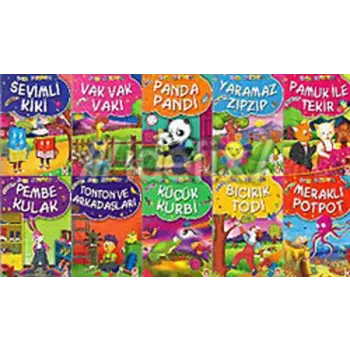Mini Masallar 1 (10 Kitap Takım)
