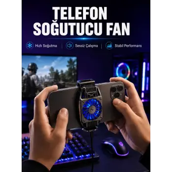 Mobil Telefon Soğutucu Fan Yüksek Soğutma Performansı
