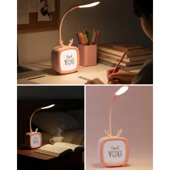 Modern Tasarımlı Şarj Edilebilir LED Gece Lambası