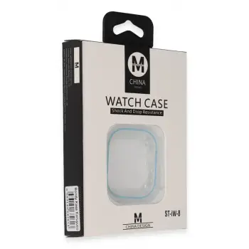 Movenchy Apple Watch 45mm Bondy Kasa Koruyucu - Sierra Blue
