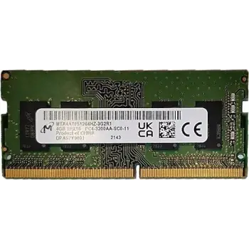 MTA 4GB DDR4 3200Mhz 1Rx16 CL22 Notebook Ram (Kutusuz) (1.2V)