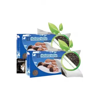 Mucizevi Anti-Snoring Pillow - Karabuğday Yastığı 50 x 70 cm x 2 Adet + Jel