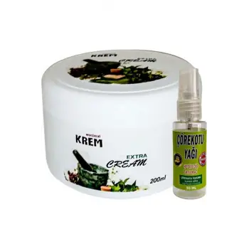 Mucizevi Krem Bölgesel Bakım Relax Kremi 125 ml + Hediye 30 ml Çörek Otu Yağı