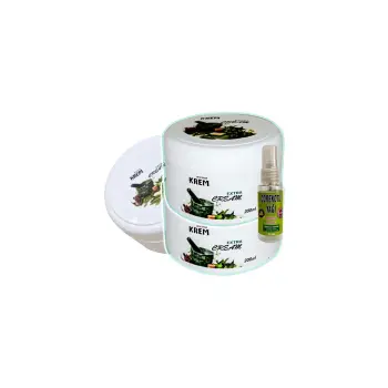 Mucizevi Krem Rahatlatıcı  Bakım Masaj Kremi 3x125 ml+30 ml Çörek Otu Yağı ile
