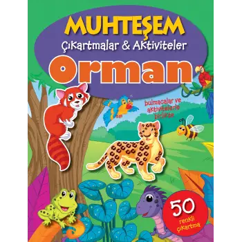 Muhteşem Çıkartmalar ve Aktiviteler - Orman