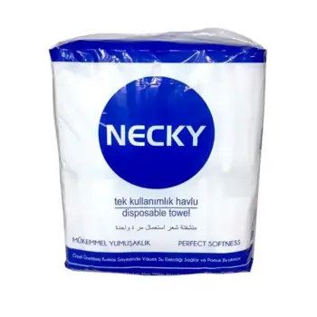Necky Tek Kullanımlık Havlu (Tekli Paket) 100lü