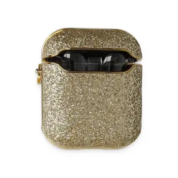 Newface Airpods 2 (2.nesil) Spell Simli Kılıf - Gold