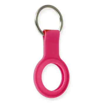 Newface Airtag Silikon Kılıf - Pembe