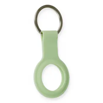 Newface Airtag Silikon Kılıf - Yeşil