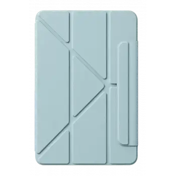Newface Apple iPad 2025 10.9 10.Nesil (A16) Edz Manyetik Standlı Tablet Kılıfı - Mavi