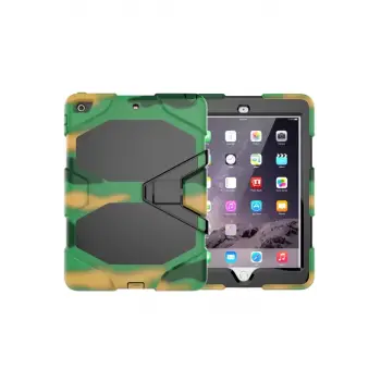 Newface Apple iPad 5 Air 9.7 Kılıf Griffin Tablet Kapak - Kamuflaj