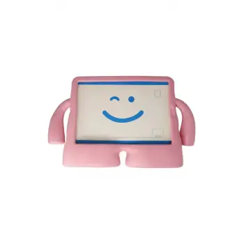 Newface Apple iPad Mini 6 Karakter Tablet Silikon - Açık Pembe