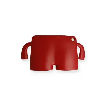 Newface Apple iPad Pro 13 (2024) Karakter Tablet Silikon - Kırmızı