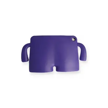 Newface Apple iPad Pro 13 (2024) Karakter Tablet Silikon - Mor