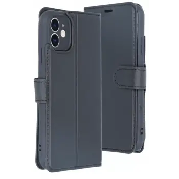 Newface Apple iPhone 11 Kılıf Trend S Plus Kapaklı Kılıf - Siyah