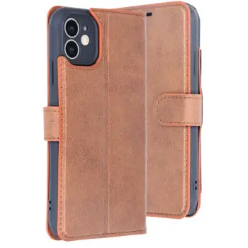 Newface Apple iPhone 11 Kılıf Trend S Plus Kapaklı Kılıf - Taba