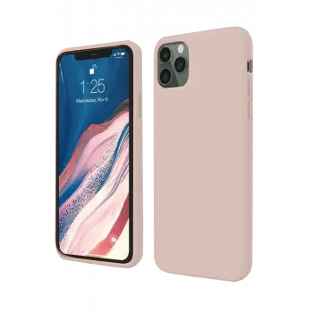 Newface Apple iPhone 11 Pro Kılıf First Silikon - Rose Gold