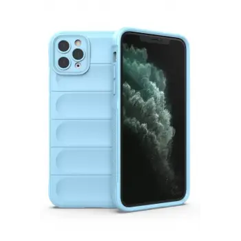 Newface Apple iPhone 11 Pro Kılıf Optimum Silikon - Sky Blue