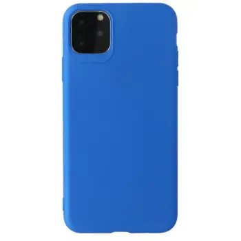 Newface Apple iPhone 11 Pro Max Kılıf First Silikon - Mavi