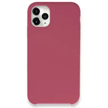 Newface Apple iPhone 11 Pro Max Kılıf Lansman Legant Silikon - Fuşya