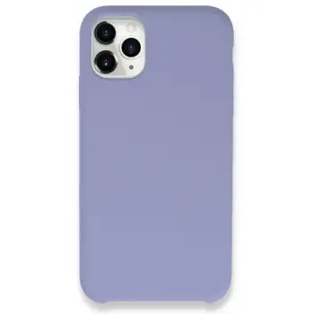 Newface Apple iPhone 11 Pro Max Kılıf Lansman Legant Silikon - Lila