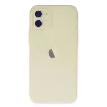 Newface Apple iPhone 12 Kılıf Puma Silikon - Gold