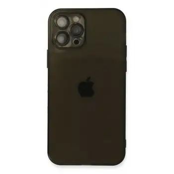 Newface Apple iPhone 12 Pro Kılıf Fly Lens Silikon - Siyah