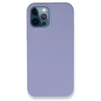 Newface Apple iPhone 12 Pro Kılıf Lansman Legant Silikon - Lila