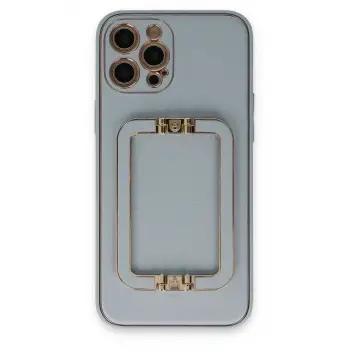 Newface Apple iPhone 12 Pro Max Kılıf Coco Elit Kapak - Turkuaz