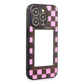 Newface Apple iPhone 12 Pro Max Kılıf Mirror Desenli Kapak - Mirror - 8