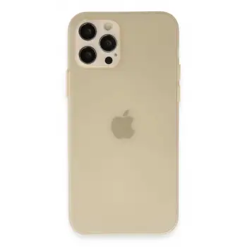 Newface Apple iPhone 12 Pro Max Kılıf Puma Silikon - Gold