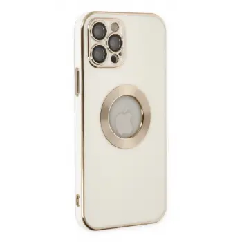 Newface Apple iPhone 12 Pro Max Kılıf Store Silikon - Beyaz