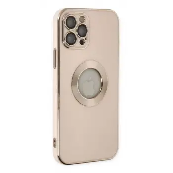 Newface Apple iPhone 12 Pro Max Kılıf Store Silikon - Pembe