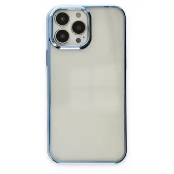 Newface Apple iPhone 13 Pro Kılıf Element Silikon - Sky Blue