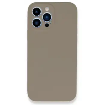 Newface Apple iPhone 13 Pro Max Kılıf Lansman Legant Silikon - Bej