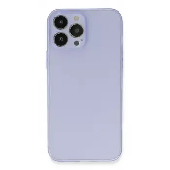 Newface Apple iPhone 13 Pro Max Kılıf Puma Silikon - Mor