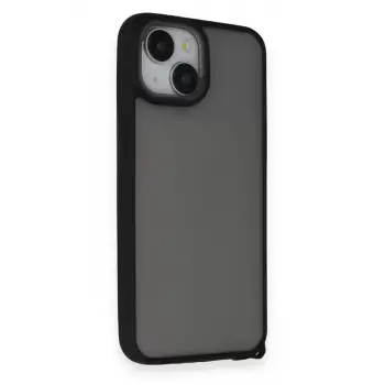 Newface Apple iPhone 14 Kılıf Elegant Kapak - Siyah