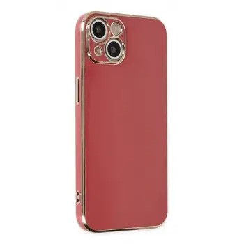 Newface Apple iPhone 14 Kılıf Volet Silikon - Kırmızı