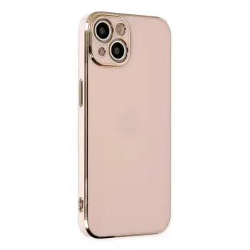 Newface Apple iPhone 14 Kılıf Volet Silikon - Pembe