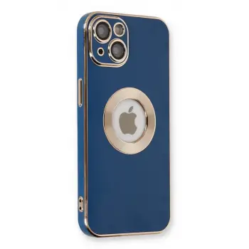 Newface Apple iPhone 14 Plus Kılıf Store Silikon - Mavi