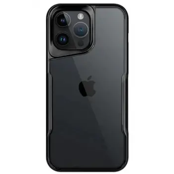 Newface Apple iPhone 14 Pro Max Kılıf Boyi Silikon Kapak - Siyah