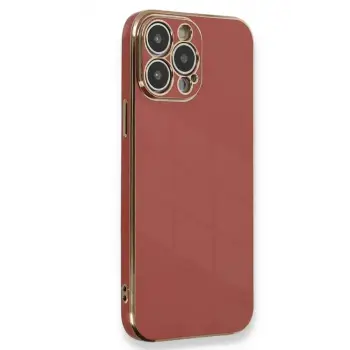 Newface Apple iPhone 15 Pro Kılıf Volet Silikon - Kırmızı