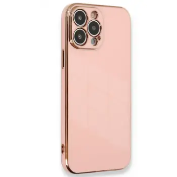 Newface Apple iPhone 15 Pro Kılıf Volet Silikon - Pembe