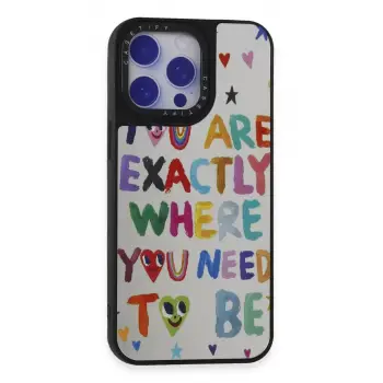 Newface Apple iPhone 15 Pro Max Kılıf Mirror Desenli Kapak - Mirror - 10